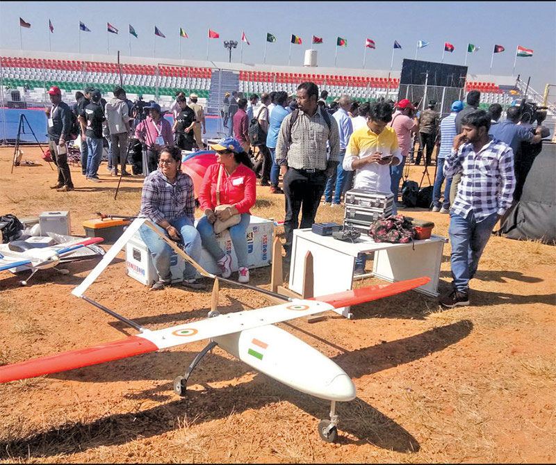 Drone Olympics Held at Aero India