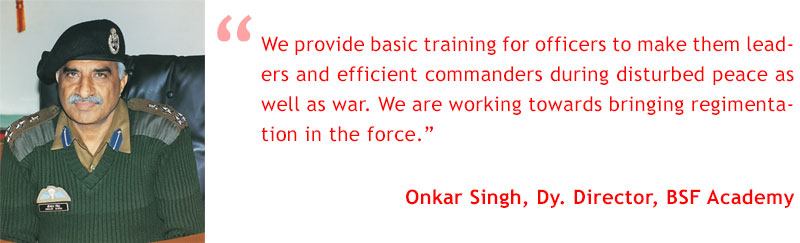 Onkar Singh, Dy. Director, BSF Academy