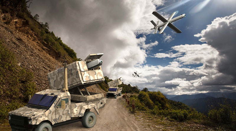 UVision will unveil the Hero-400EC’s Multi-Canister Launcher at Paris Air Show