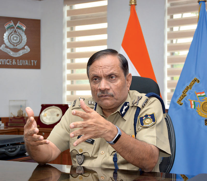 Director General, Central Reserve Police Force, R.R. Bhatnagar