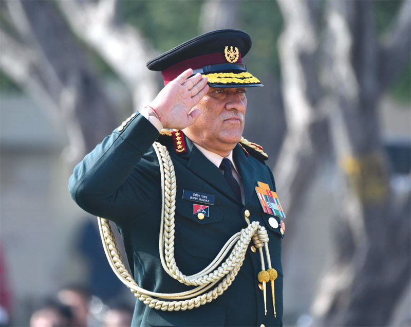 Chief of Defence Staff, General Bipin Rawat