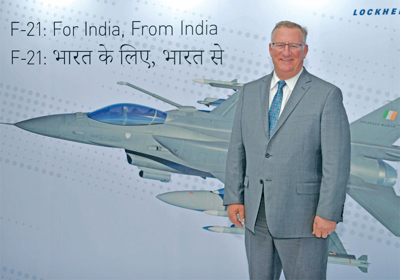 Vice president for business development, Integrated Fighter Group, Lockheed Martin Aeronautics, J.R. McDonald