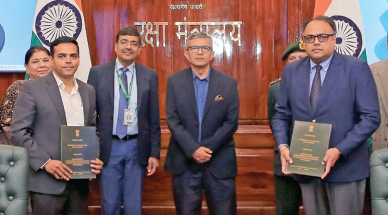 MoD Signs Contracts with ACE Ltd and JCB India Ltd for 1,868 Rough Terrain Fork Lift Truck