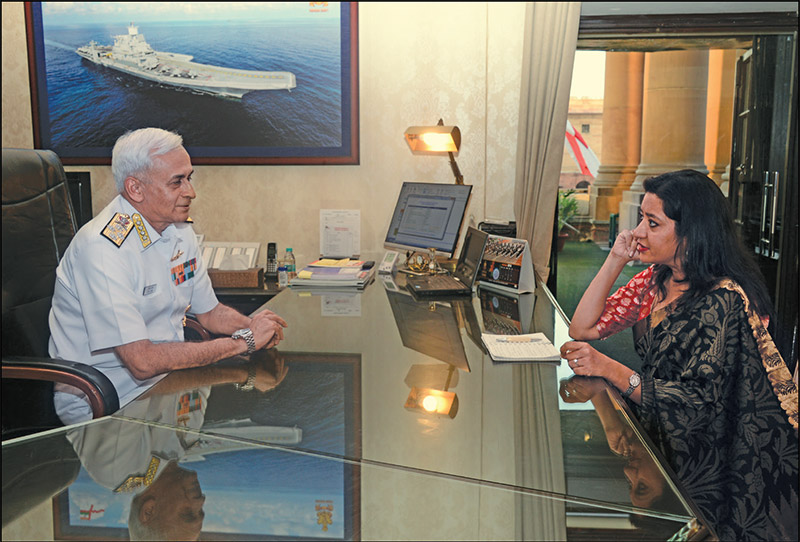 Interview | Chief of Naval Staff, Admiral Sunil Lanba PVSM, AVSM, ADC