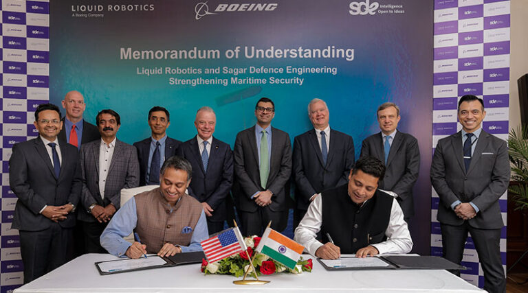 Liquid Robotics and Sagar Defence Engineering Sign MoU to Strengthen Maritime Security