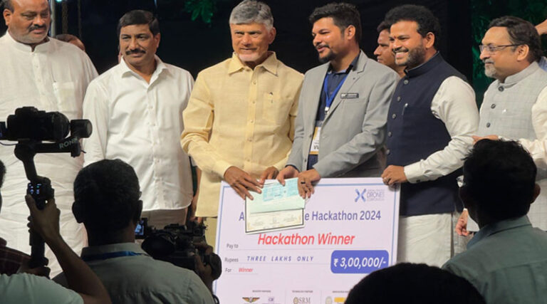 BonV Aero Wins at Drone Hackathon During Amaravati Drone Summit