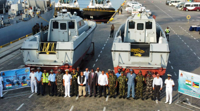 Government Hands Over Two Interceptors To Mozambique At Nacala