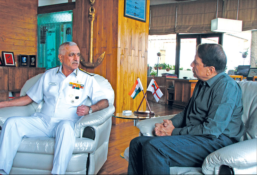 Interview | Flag Officer Commanding in Chief, Western Naval Command Vice Admiral Girish Luthra PVSM, AVSM