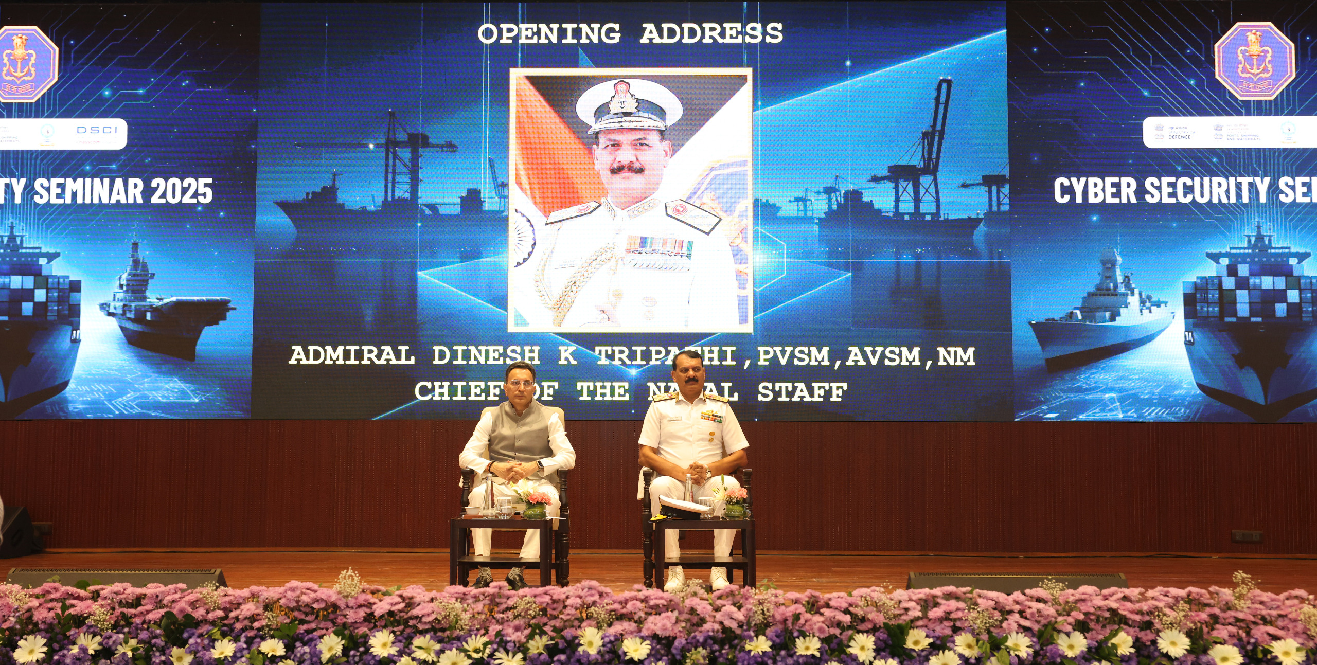 Indian Navy Seminar on Impact of Cyber Attacks and their Global Ramifications