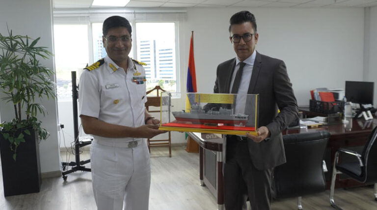 INS Sarvekshak Completes Hydrographic Survey at Mauritius