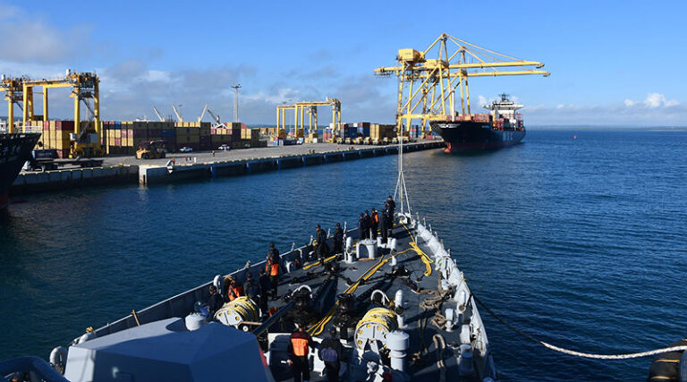 INS Sunayna (IOS Sagar) Arrives in Mozambique Under Sagar Mission to Strengthen Maritime Ties