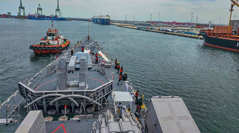 Indian Naval Ship Mumbai To Participate In Multi-National Exercise La Perouse