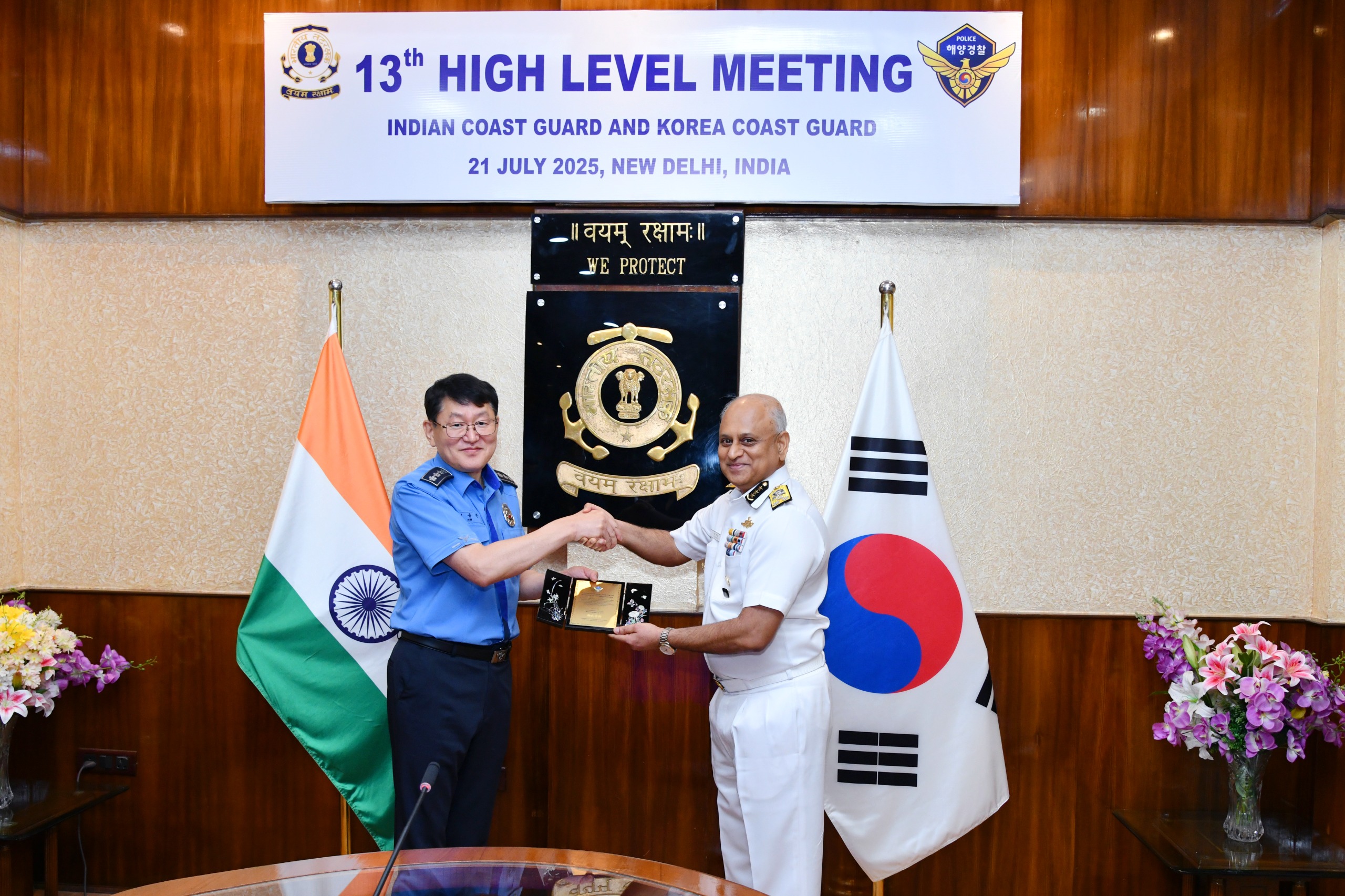 ICG Hosts 13th High-level Meeting with Korea Coast Guard