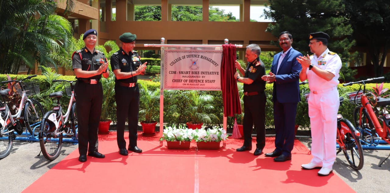 CDS Lauds the three Services for Synergy and Operational Cohesion During Operation Sindoor