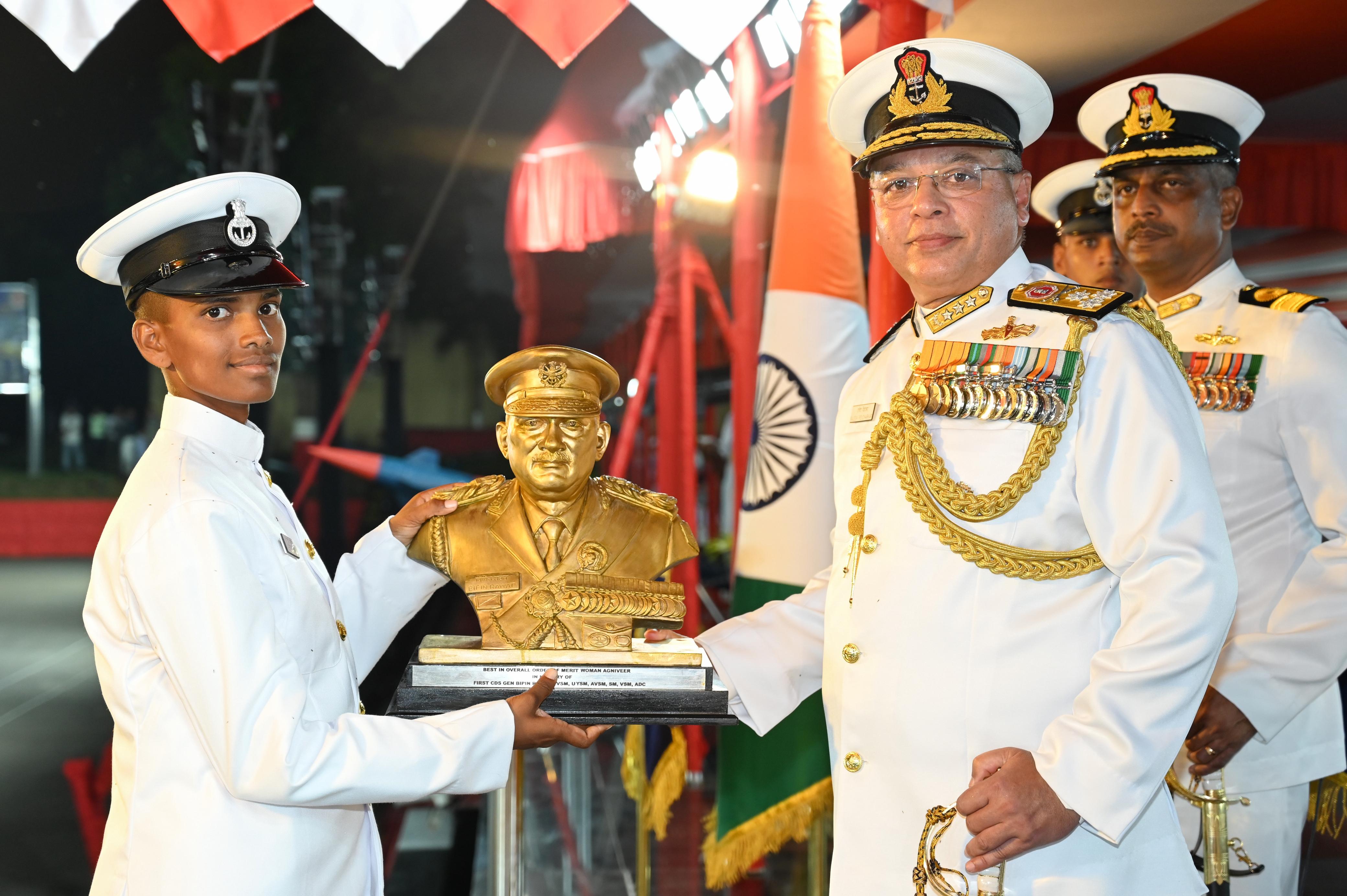 Passing Out Parade of Agniveers at INS Chilka