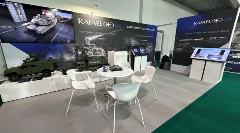 Rafael UK Showcased Advanced Force Protection Capabilities at IAV 2025
