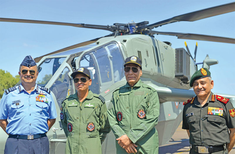 IAF Inducts LCH
