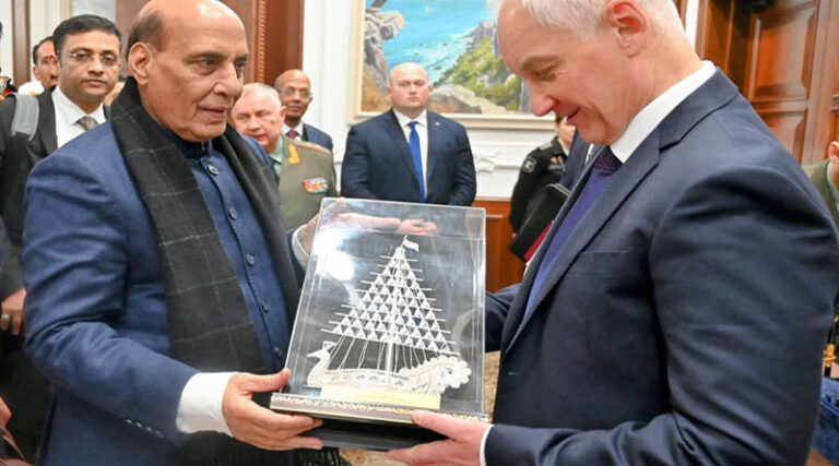Rajnath Singh Calls on Russian President Putin During his Moscow Visit