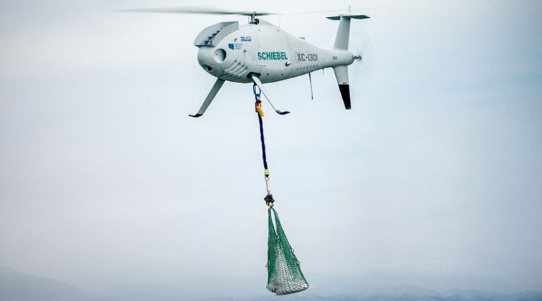 EDA Selects Schiebel Camcopter S-100 UAS For Cross-Domain Logistics