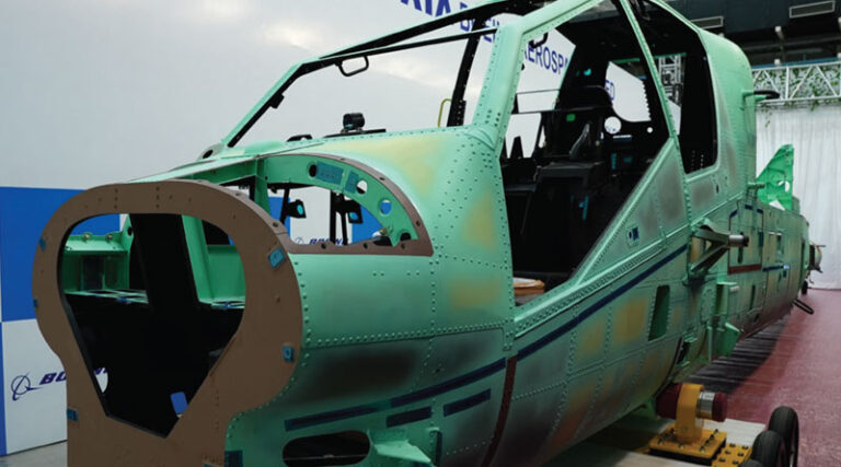 Tata Boeing Aerospace Delivers 300 AH-64 Apache Fuselages, Manufactured in India