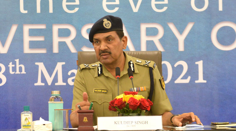 Director general Central Reserve Police Force, Kuldiep Singh
