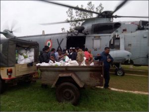 HADR Operation for flood relief in Odisha