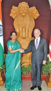 OLD TIES NEW COMMITMENTS US defence secretary James Mattis on his first visit to India; with defence minister Nirmala Sitharaman