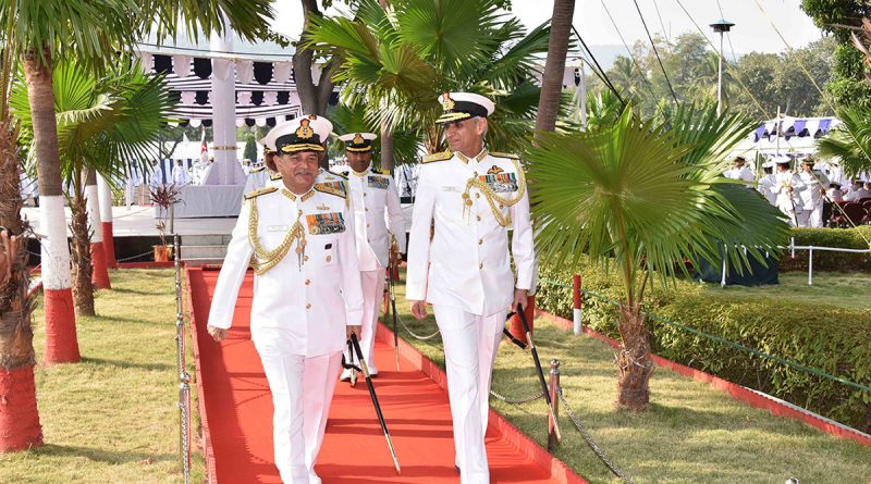 Vice Admiral Karambir Singh takes over as the Flag Officer Commanding-in-Chief, ENC