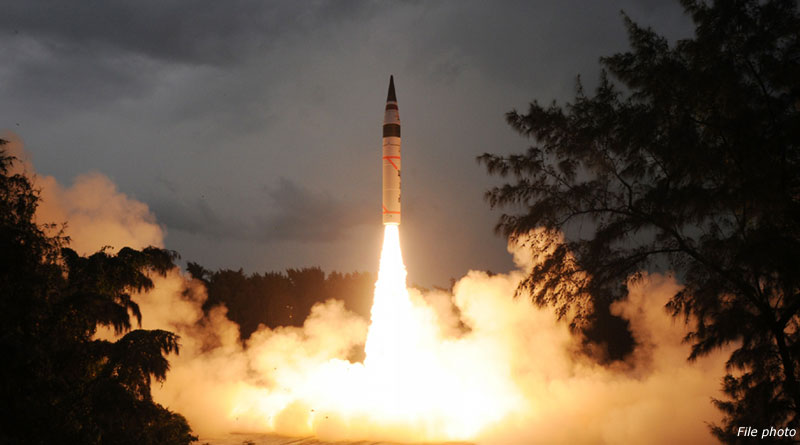 Fifth Flight Test of Agni-5 Ballistic Missile Successful