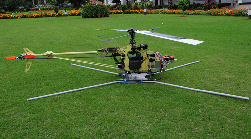 10Kg Helicopter UAV Successfully Demonstrated By HAL