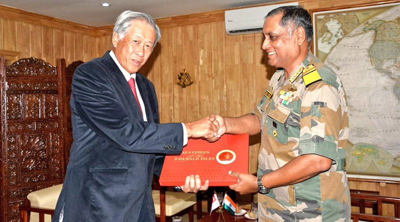 SIMBEX 2018: Singapore Defence Minister Visits India