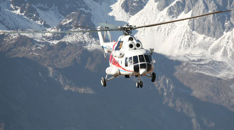 Mi-171 helicopter with the VK-2500-03 engine certified in China
