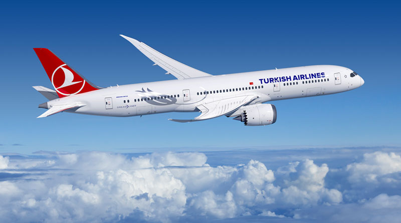 Turkish Airlines’ First Boeing 787-9 Dreamliner is in the Air