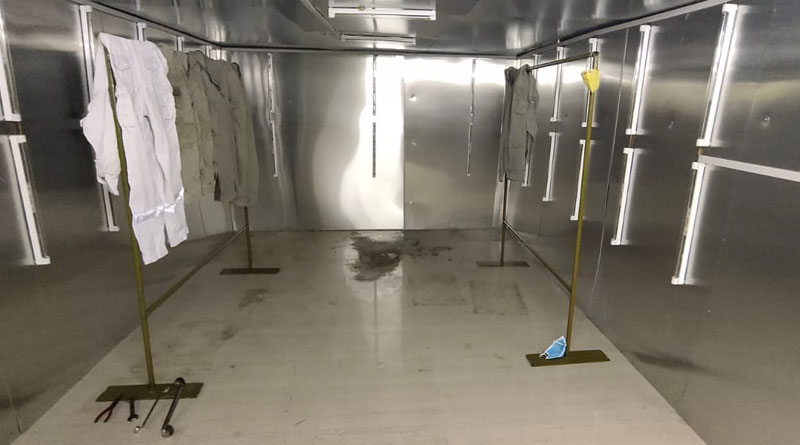 UV Disinfection Facilities Developed at Western Naval Command