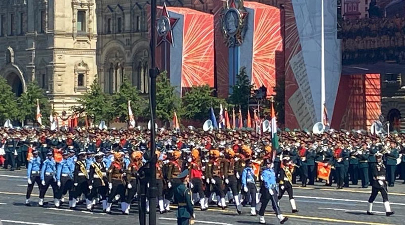 Moscow Holds 75th Victory Day Parade, Indian Troops March Along
