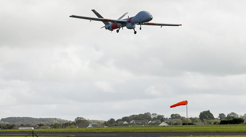 Hermes 900 UAS Successfully Tested for the MCA