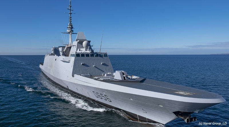 Naval Group Delivers the FREMM DA Frigate Alsace