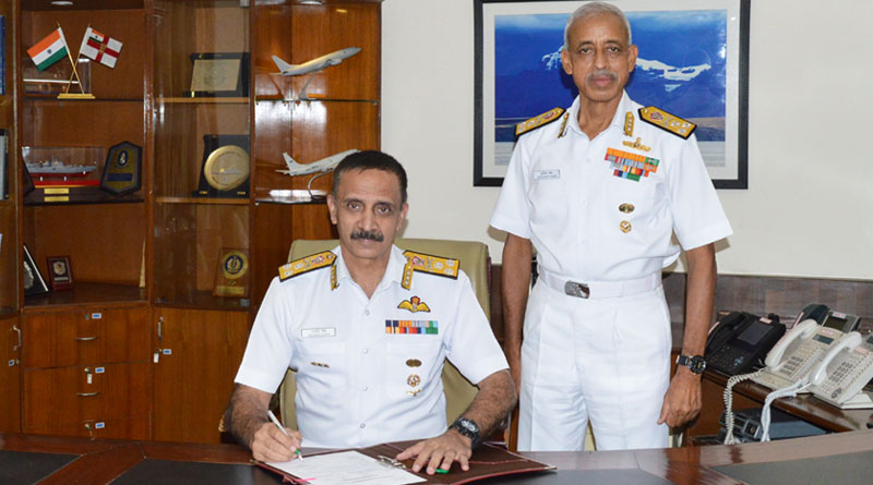 Vice Admiral Ravneet Singh Assumes Charge as Deputy Chief of Naval Staff