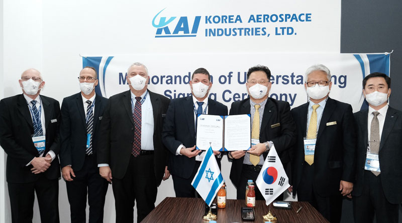 ADEX 2021: IAI and KAI Increase Cooperation, Sign Additional MOU on Loitering Munitions
