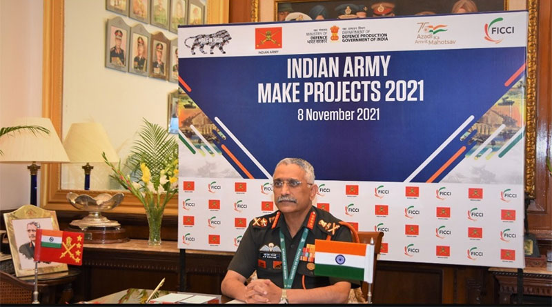 Indian Army Committed to the Indigenisation Efforts of Indian Industry Says Army Chief