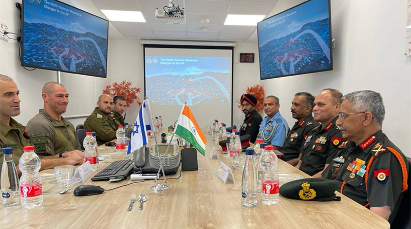 Chief of Army Staff Gen. Naravane Visits Israel