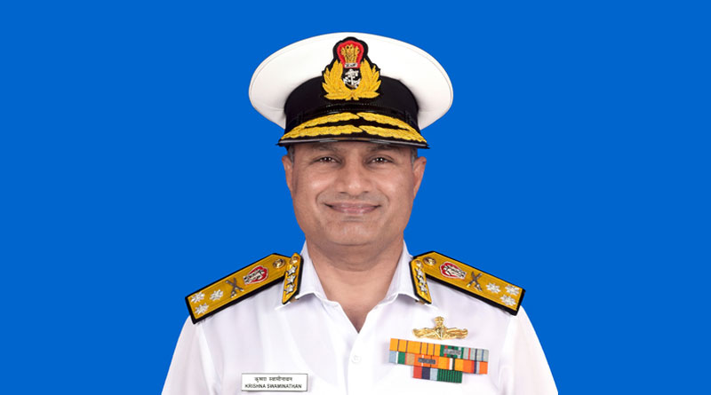 Vice Admiral Krishna Swaminathan Assumes Charge as Chief of Staff of the Western Naval Command
