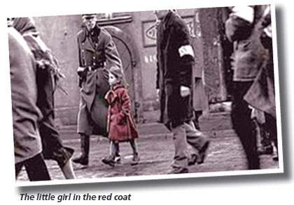 The Little Girl in The Red Coat
