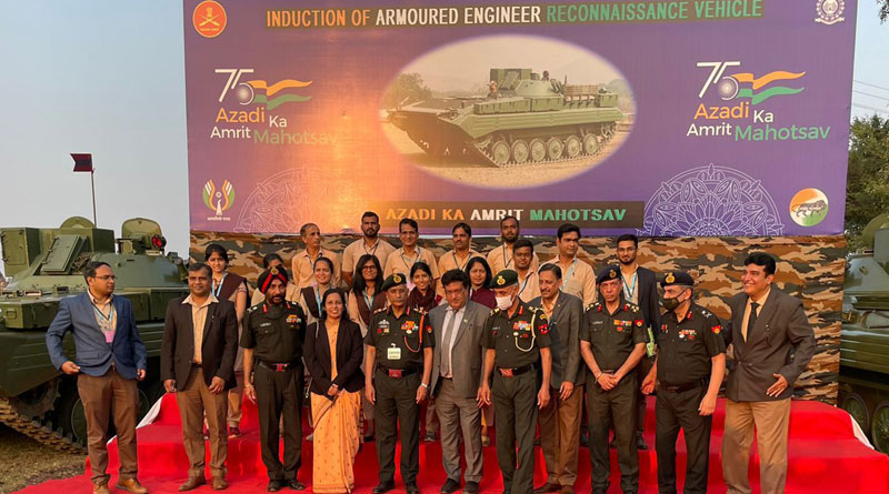 BEL’s Armoured Engineer Reconnaissance Vehicle Inducted into the Indian Army