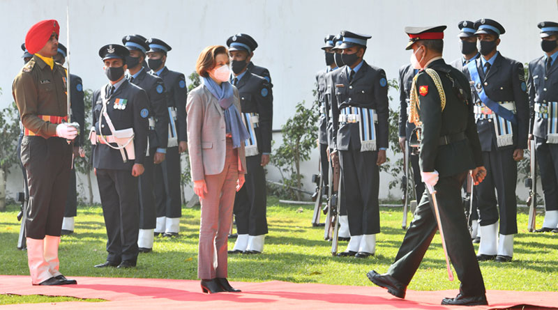 French Minister Florence Parly Visited India