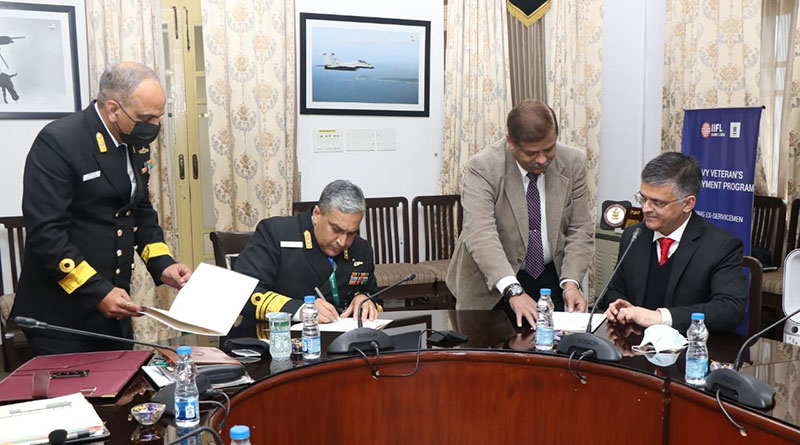 IIFL Home Finance Ltd. and Indian Naval Placement Agency Sign an MoU for Hiring of Navy Veterans