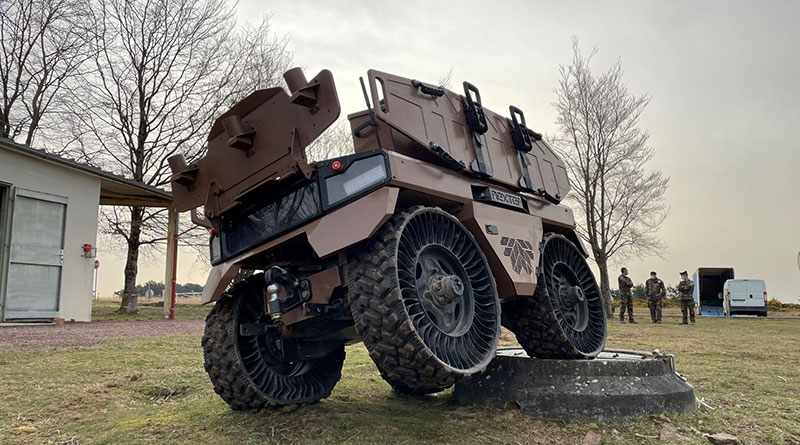 Nexter to Evaluate Robotic Platforms of the Italian Army