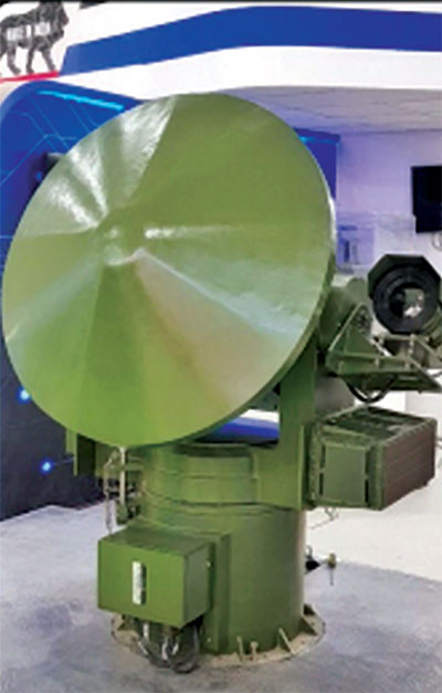 Fire Control Radar at DefExpo 2020