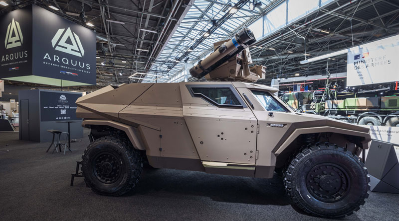 Arquus and Michelin Officially Launch an R&D Partnership at Eurosatory