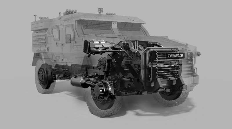 Texelis Introduces New Approach to Wheeled Armoured Vehicle Electrification